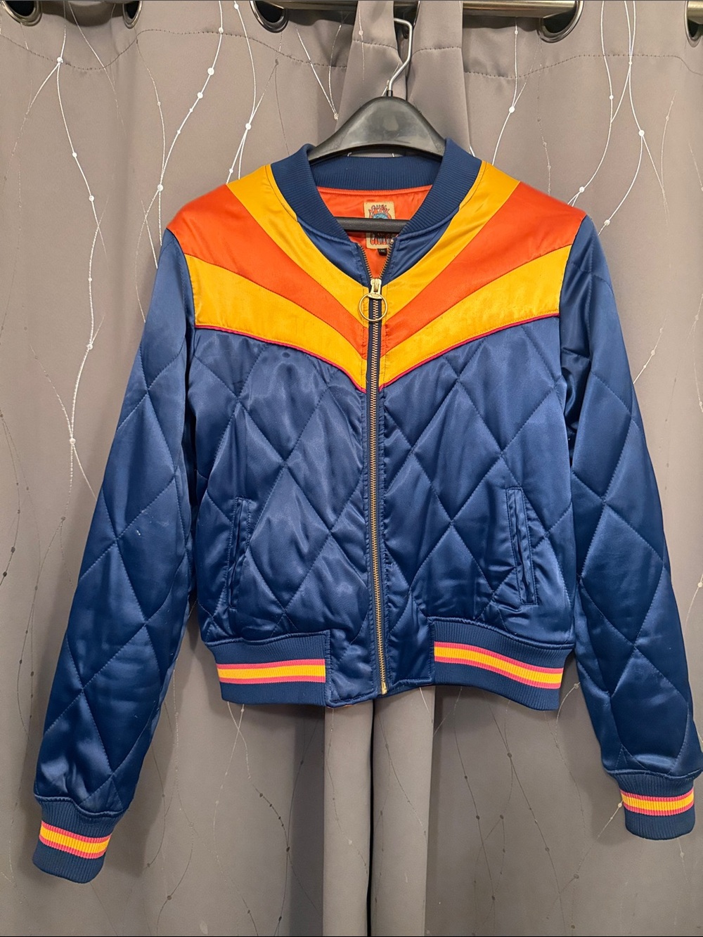 Classic Rock Couture “Rising Sun” bomber jacket size M